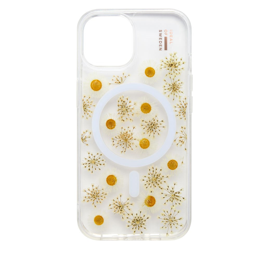 iDeal Of Sweden iPhone 17e / 16e / 15 / 14 / 13 Clear Case - MagSafe Kompatibel - Daisy Bloom