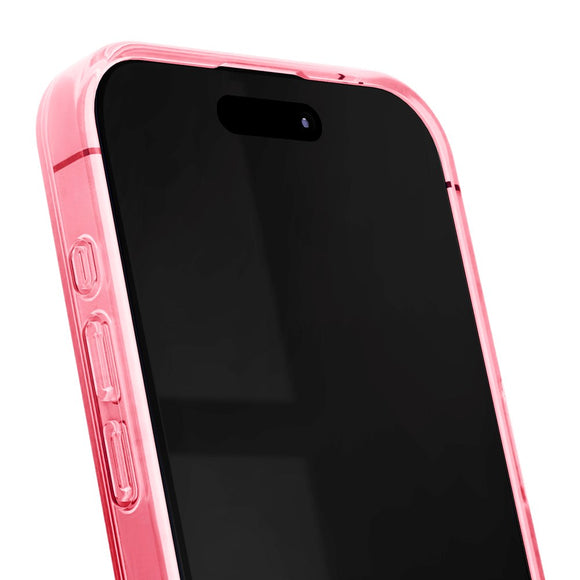 iDeal Of Sweden iPhone 15 Pro Clear Case - MagSafe Kompatibel - Cherry Lacquer