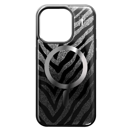 iDeal Of Sweden iPhone 17e / 16e / 15 / 14 / 13 Clear Case - MagSafe Kompatibel - Zebra Mystique