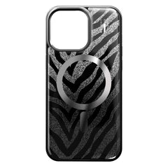 iDeal Of Sweden iPhone 15 Pro Max Clear Case - MagSafe Kompatibel - Zebra Mystique
