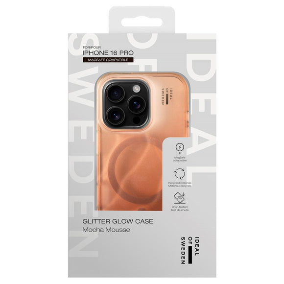 iDeal Of Sweden iPhone 16 Pro Clear Case - MagSafe Kompatibel - Mocha Mousse