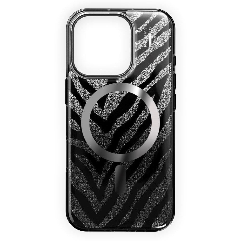 iDeal Of Sweden iPhone 16 Pro Clear Case - MagSafe Kompatibel - Zebra Mystique