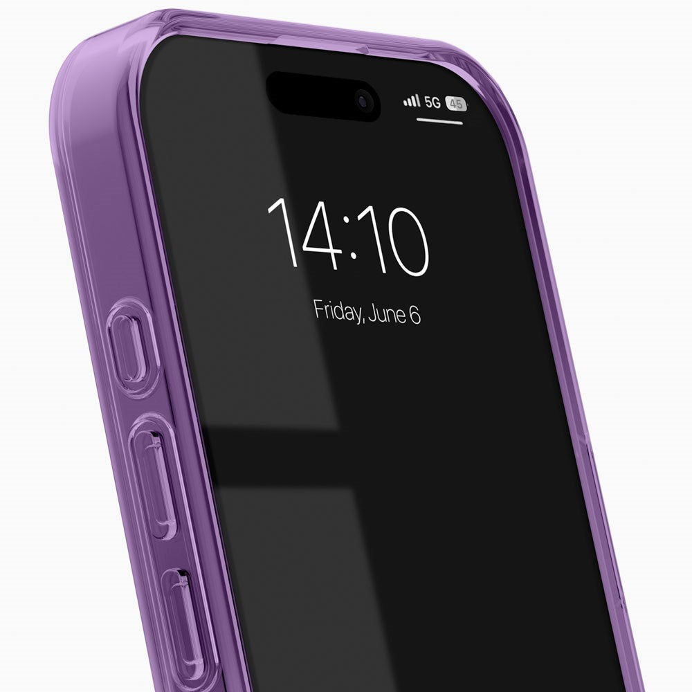 iPhone 16 Pro iDeal Of Sweden Clear Case - MagSafe Kompatibel - Amethyst Mist
