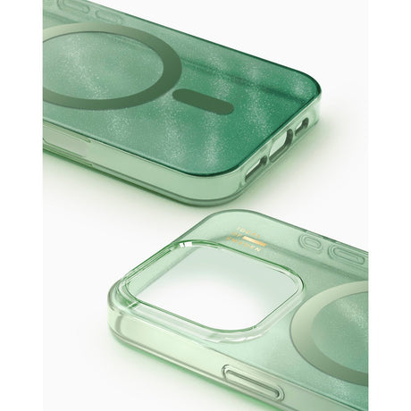 iPhone 16 Pro Max iDeal Of Sweden Clear Case - MagSafe Kompatibel - Sage Green