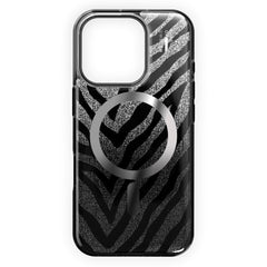 iDeal Of Sweden iPhone 16 Pro Max Clear Case - MagSafe Kompatibel - Zebra Mystique