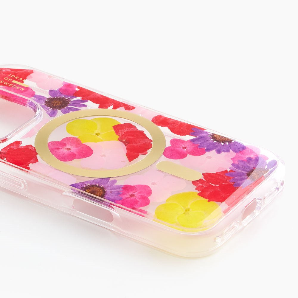 iPhone 16 Pro Max iDeal Of Sweden Clear Case - MagSafe Kompatibel - Tropical Floral