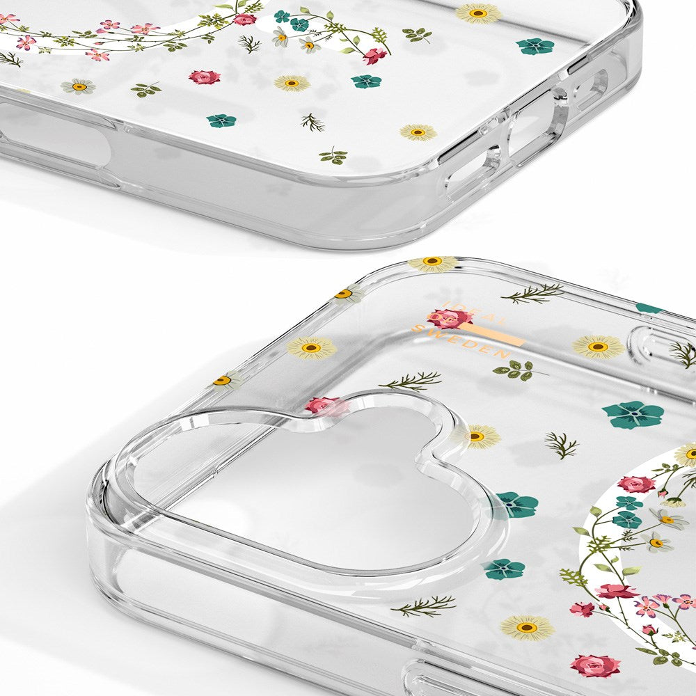 iDeal Of Sweden iPhone 17 Clear Case - MagSafe Kompatibel - Petite Floral