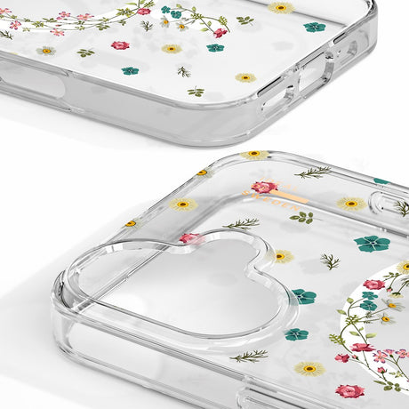iDeal Of Sweden iPhone 17 Clear Case - MagSafe Kompatibel - Petite Floral