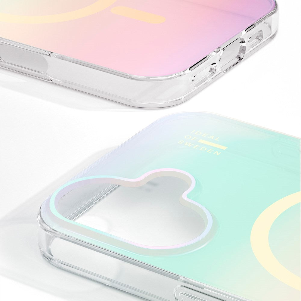iDeal Of Sweden iPhone 17 Clear Case - MagSafe Kompatibel - Shimmer
