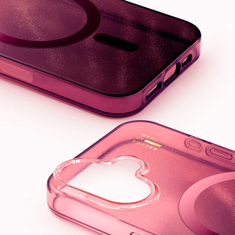 iDeal Of Sweden iPhone 17 Clear Case - MagSafe Kompatibel - Cherry Lacquer