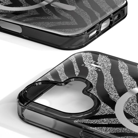 iDeal Of Sweden iPhone 17 Clear Case - MagSafe Kompatibel - Zebra Mystique