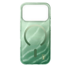 iPhone 17 Pro iDeal Of Sweden Clear Case - MagSafe Kompatibel - Sage Green