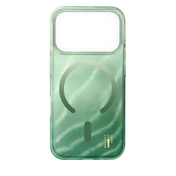 iPhone 17 Pro iDeal Of Sweden Clear Case - MagSafe Kompatibel - Sage Green