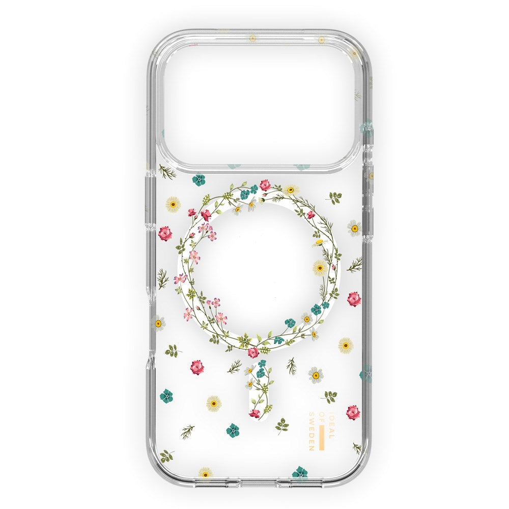 iDeal Of Sweden iPhone 17 Pro Clear Case - MagSafe Kompatibel - Petite Floral