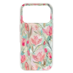 iPhone 17 Pro iDeal Of Sweden Clear Case - MagSafe Kompatibel - Tulip Bloom