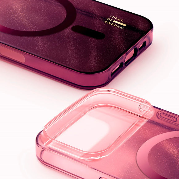 iDeal Of Sweden iPhone 17 Pro Max Clear Case - MagSafe Kompatibel - Cherry Lacquer