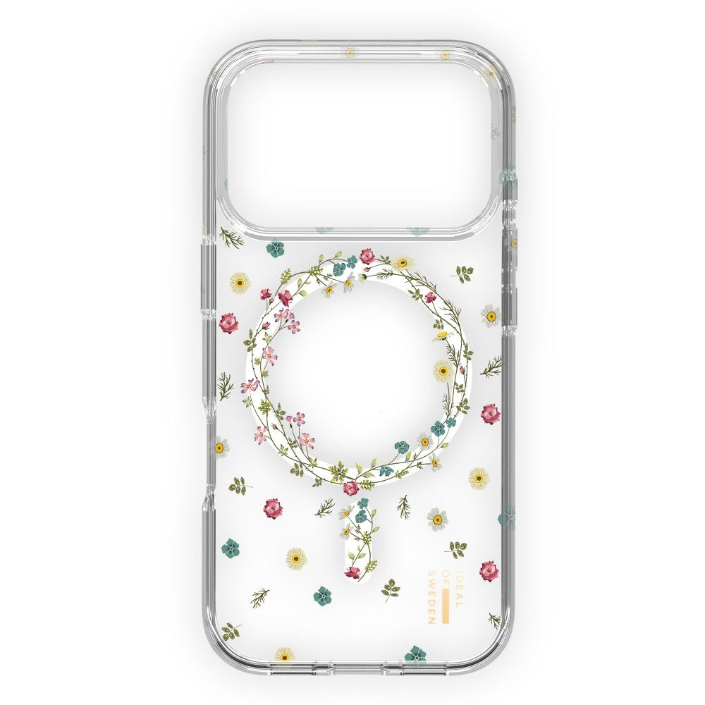 iPhone 18 Pro  / 17 Pro iDeal Of Sweden Clear Case - MagSafe Kompatibel - Petite Floral