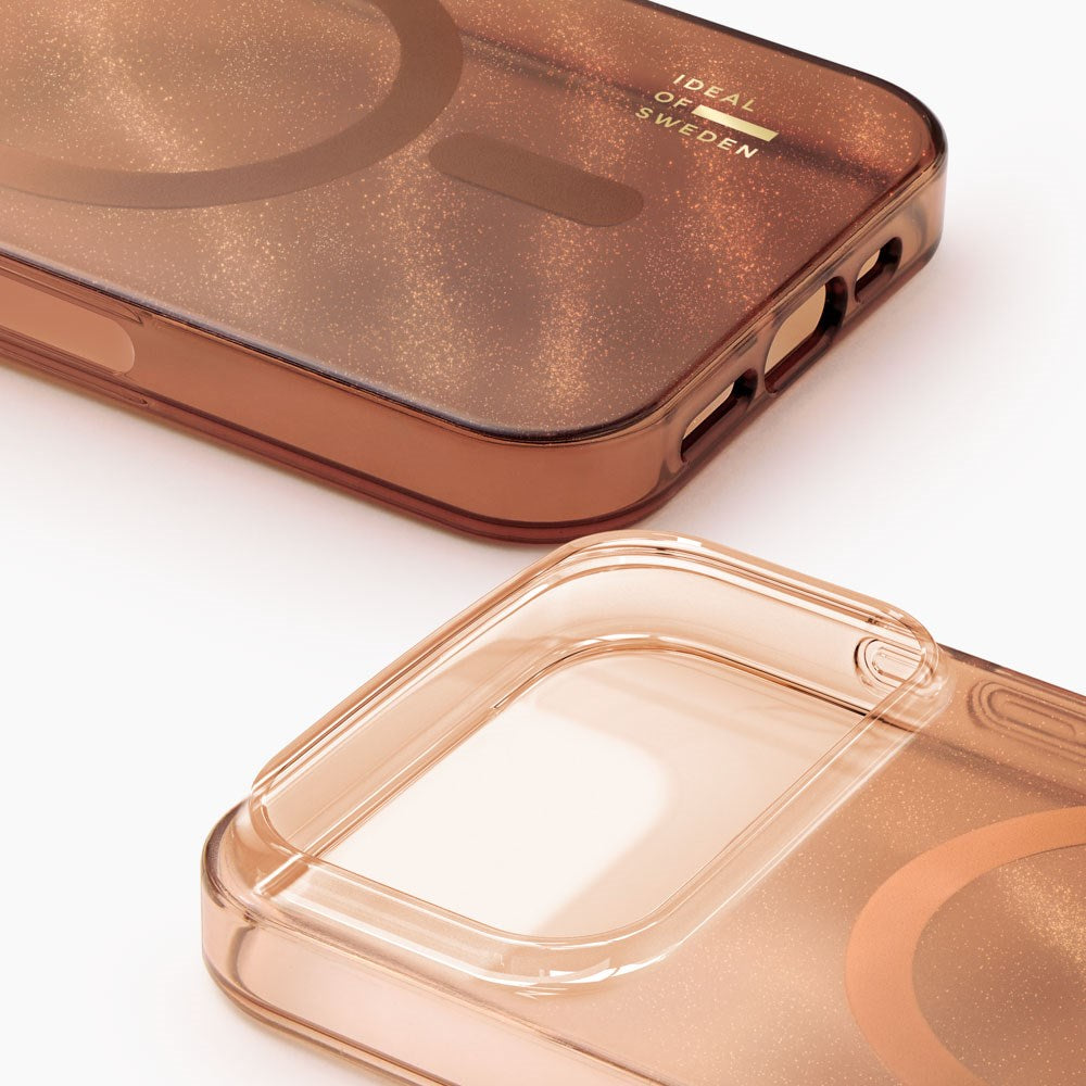iPhone 18 Pro Max / 17 Pro Max iDeal Of Sweden Clear Case - MagSafe Kompatibel - Mocha Mousse