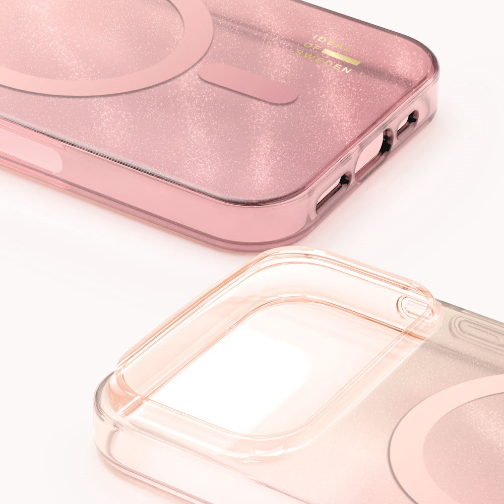 iPhone 18 Pro Max / 17 Pro Max iDeal Of Sweden Clear Case - MagSafe Kompatibel - Rose Blush