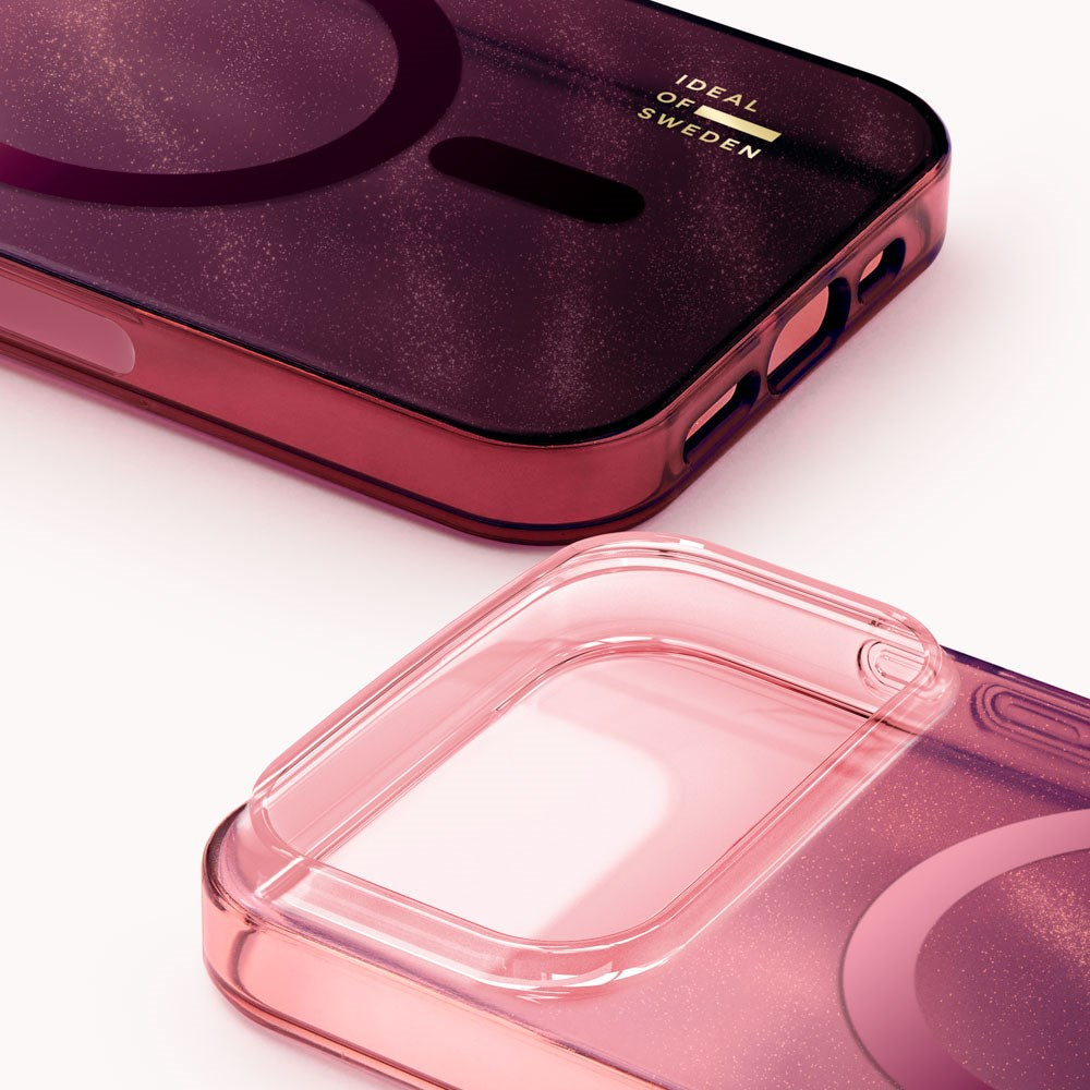iPhone 18 Pro Max / 17 Pro Max iDeal Of Sweden Clear Case - MagSafe Kompatibel - Cherry Lacquer