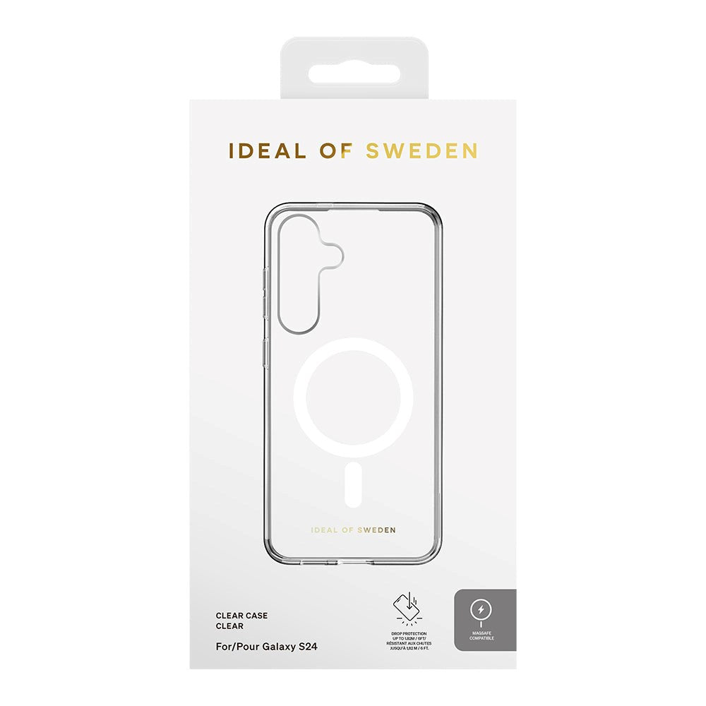 iDeal Of Sweden Samsung Galaxy S24 Clear Case - MagSafe Kompatibel - Clear
