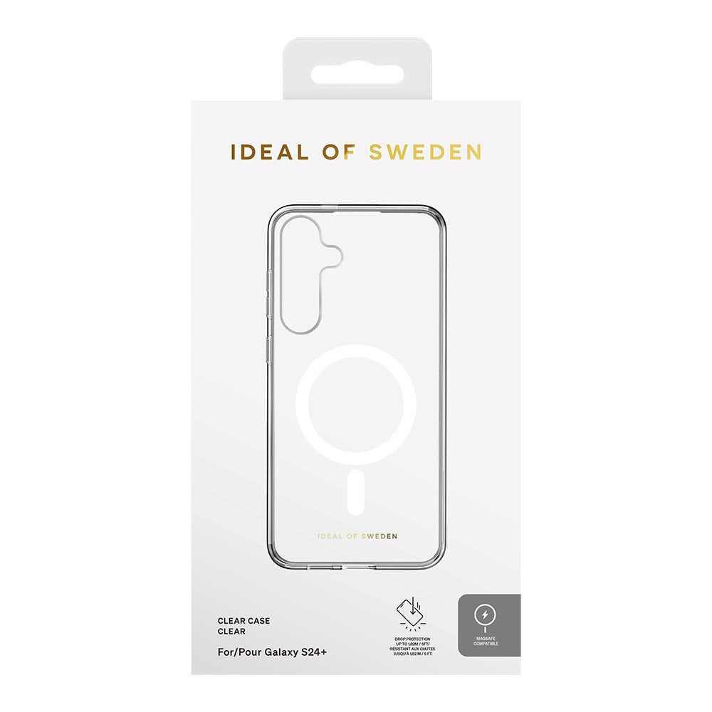 iDeal Of Sweden Samsung Galaxy S24+ (Plus) Clear Case - MagSafe Kompatibel - Clear