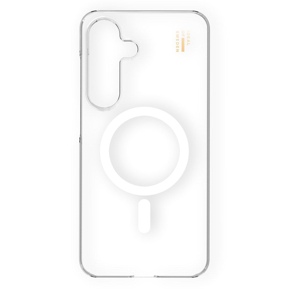 iDeal Of Sweden Samsung Galaxy S25 Clear Case - Trådløs Opladning - Clear