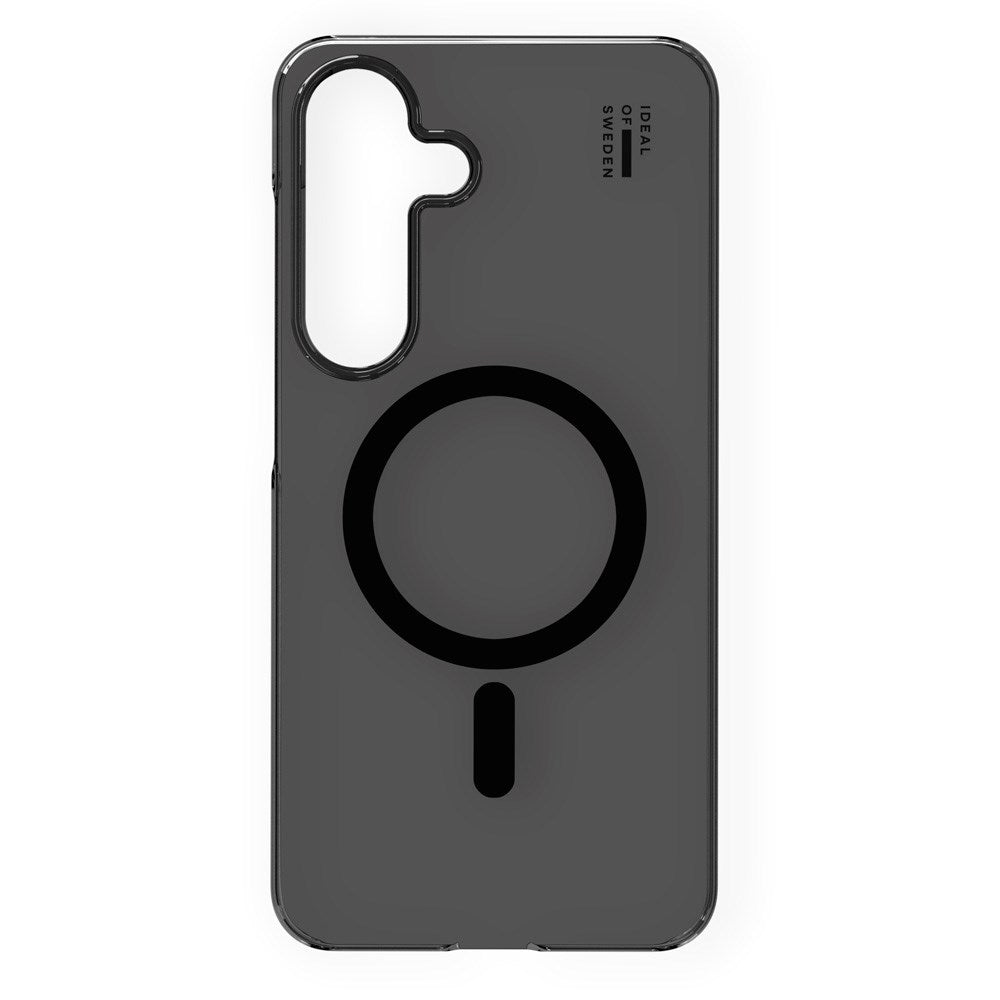 iDeal Of Sweden Samsung Galaxy S25+ (Plus) Clear Case - Trådløs Opladning - Tinted Black