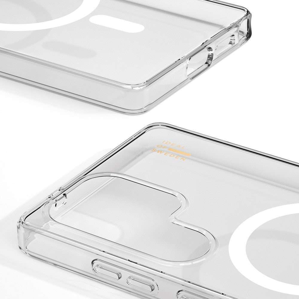 iDeal Of Sweden Samsung Galaxy S25 Ultra Clear Case - Trådløs Opladning - Clear