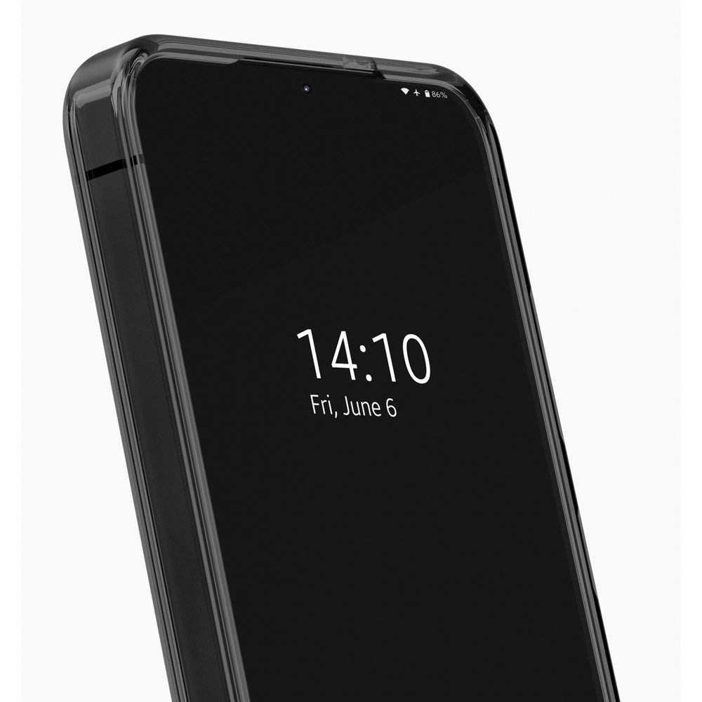 Samsung Galaxy S26 iDeal Of Sweden Clear Case - Trådløs Opladning - Tinted Black