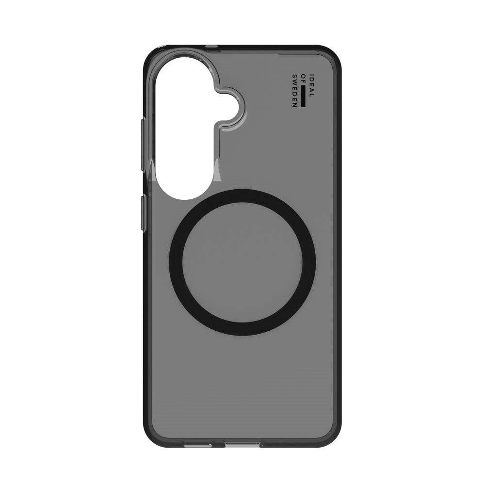 Samsung Galaxy S26 iDeal Of Sweden Clear Case - Trådløs Opladning - Tinted Black