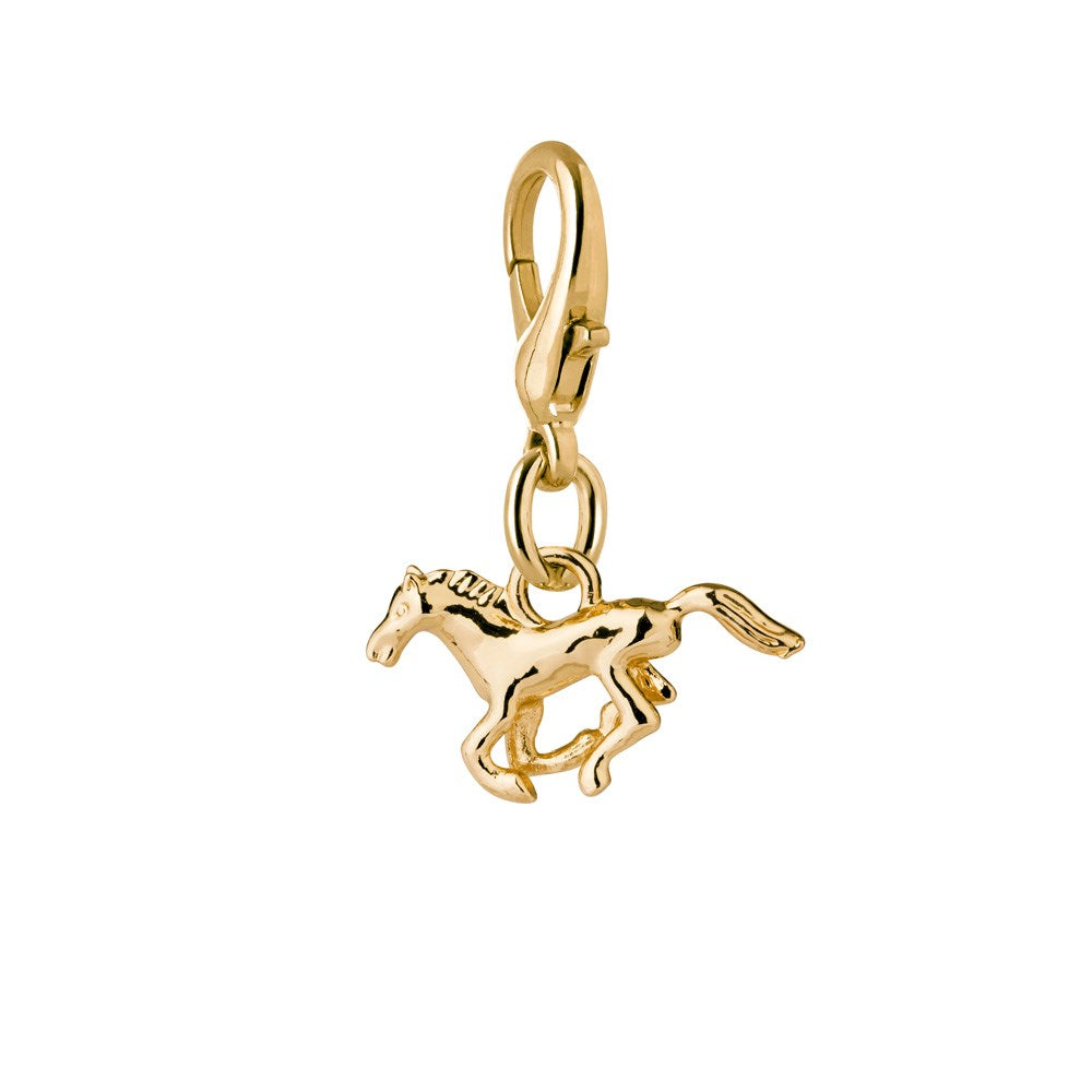 iDeal of Sweden Charm Vedhæng m. Karabinlås - Horse Queen
