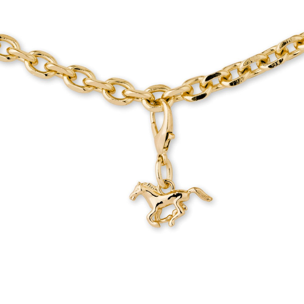 iDeal of Sweden Charm Vedhæng m. Karabinlås - Horse Queen