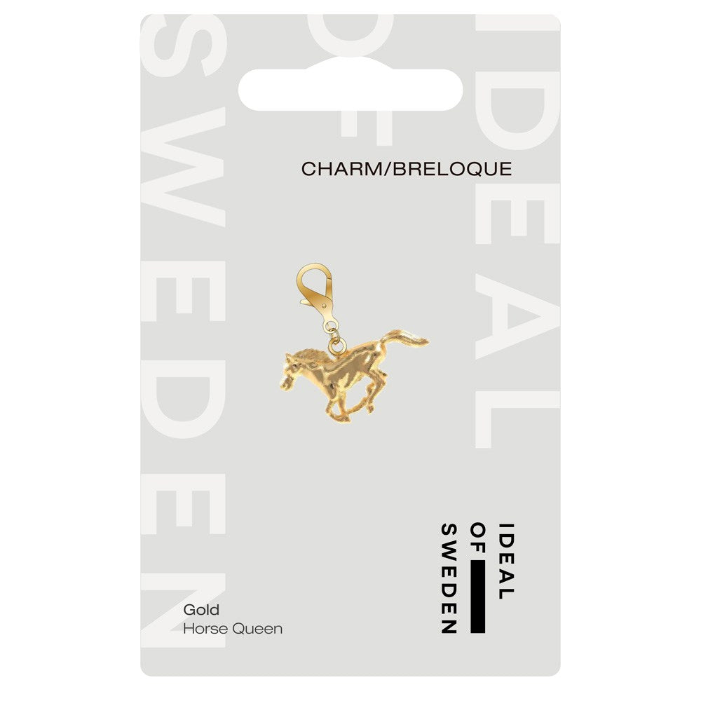 iDeal of Sweden Charm Vedhæng m. Karabinlås - Horse Queen