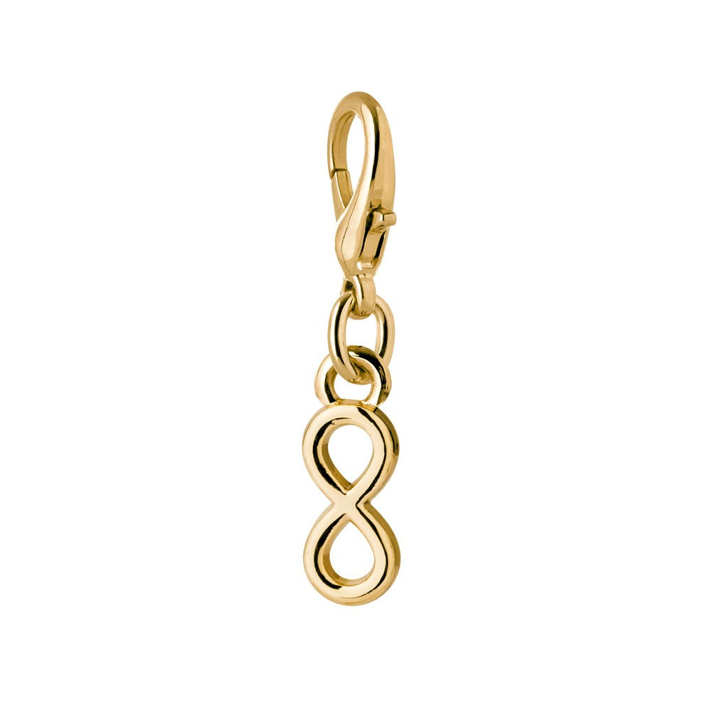 iDeal of Sweden Charm Vedhæng m. Karabinlås - Infinity