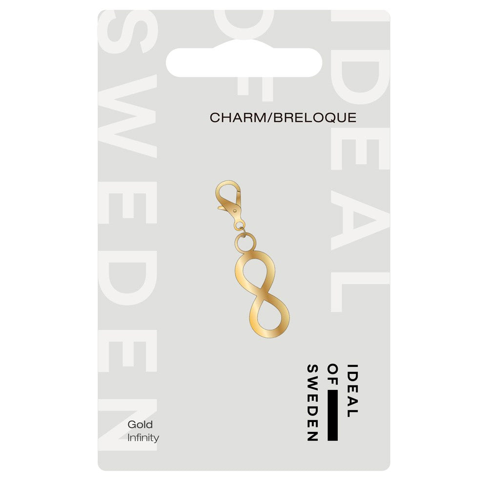iDeal of Sweden Charm Vedhæng m. Karabinlås - Infinity