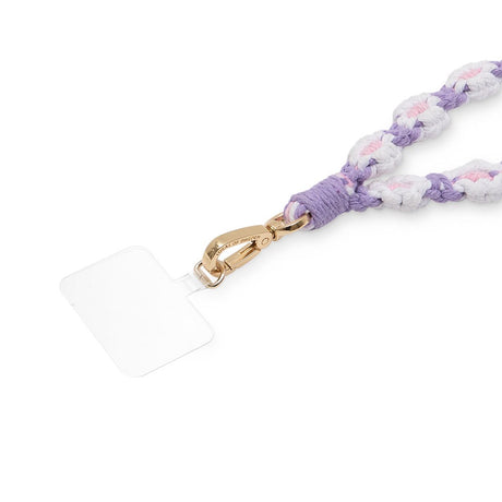 iDeal of Sweden Cord Wristlet Håndledsrem - Lilla Blomster