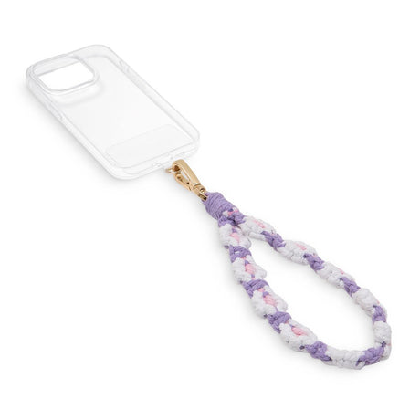 iDeal of Sweden Cord Wristlet Håndledsrem - Lilla Blomster