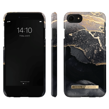 iDeal Of Sweden iPhone SE (2022 / 2020) / 8 / 7 Fashion Case Golden Twilight Marble