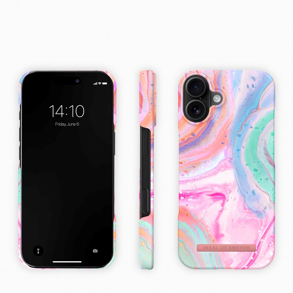 iDeal Of Sweden iPhone 17 Fashion Case - MagSafe Kompatibel - Pastel Marble