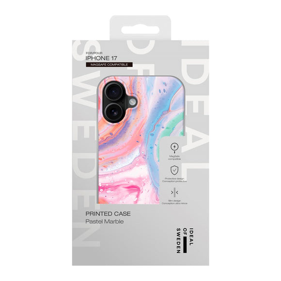 iDeal Of Sweden iPhone 17 Fashion Case - MagSafe Kompatibel - Pastel Marble