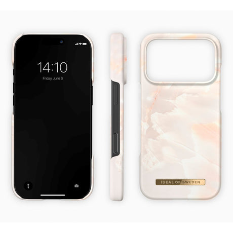 iDeal Of Sweden iPhone 17 Pro Max Fashion Case - MagSafe Kompatibel - Rose Pearl Marble