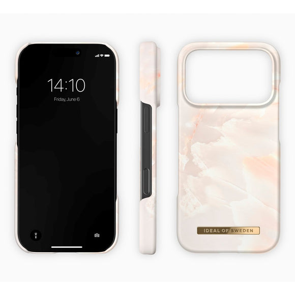 iDeal Of Sweden iPhone 17 Pro Max Fashion Case - MagSafe Kompatibel - Rose Pearl Marble