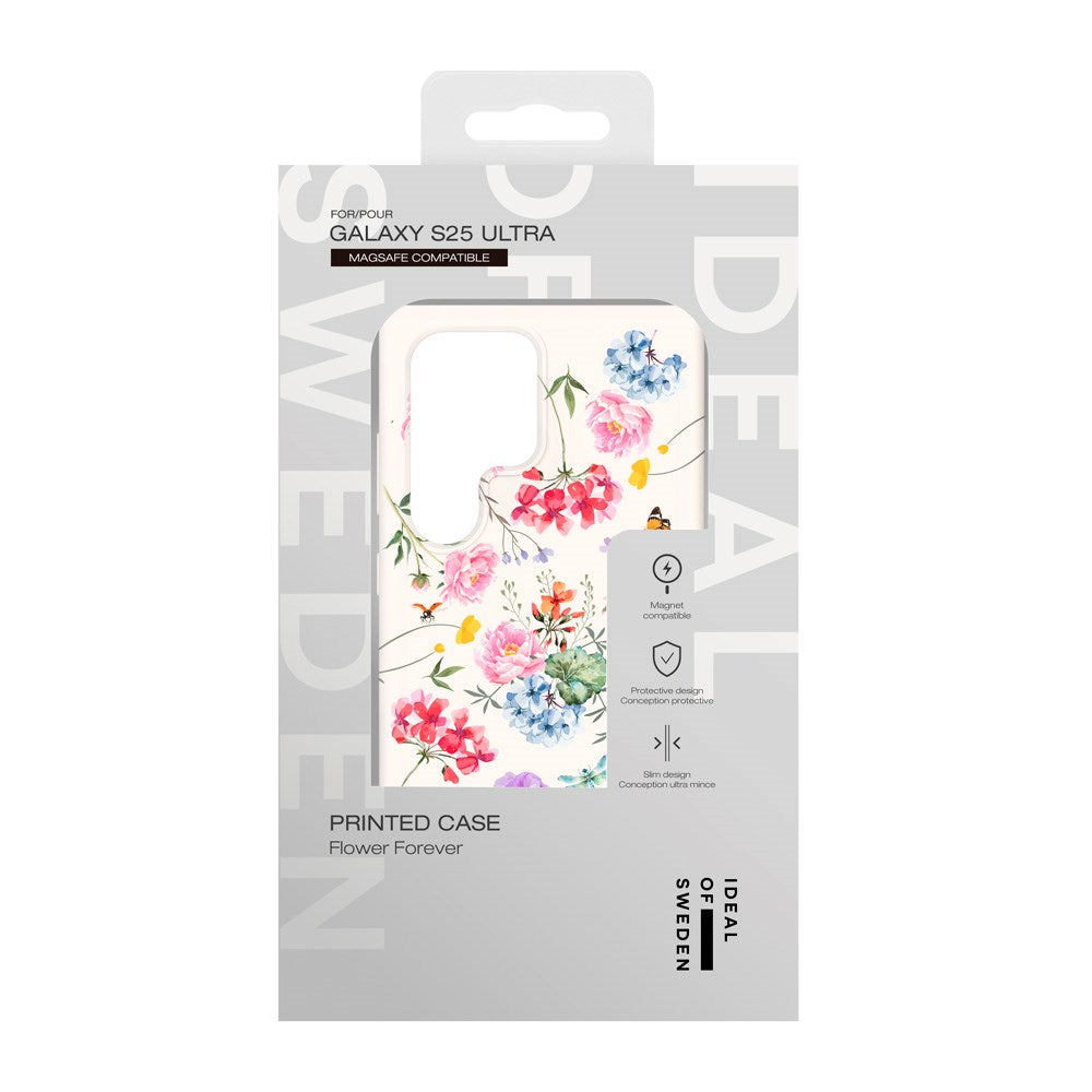 iDeal Of Sweden Samsung Galaxy S25 Ultra Fashion Case - MagSafe Kompatibel - Forever Flower