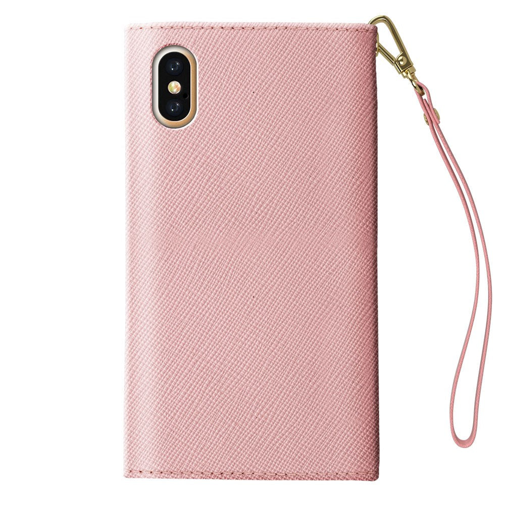iDeal Of Sweden Mayfair Clutch SAFFIANO iPhone X Xs Cover Lyserød