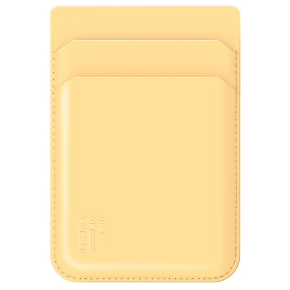 iDeal Of Sweden Magnetisk Kortholder - MagSafe Kompatibel - Soft Lemon
