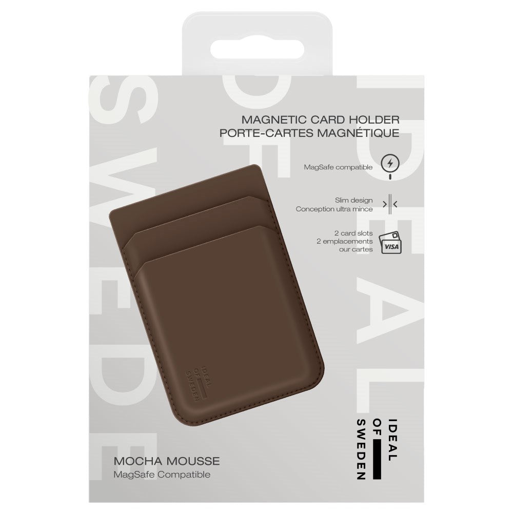 iDeal Of Sweden Magnetisk Kortholder - MagSafe Kompatibel - Mocha Mousse