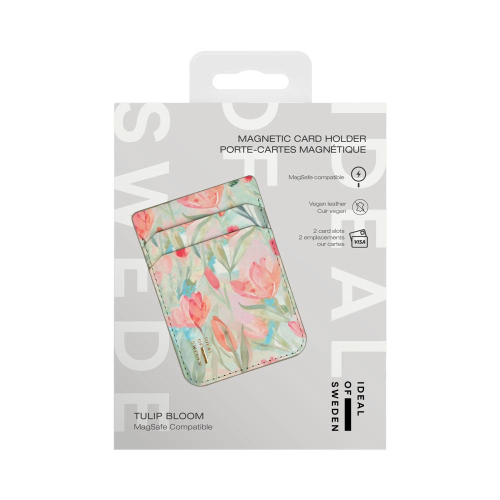 iDeal Of Sweden Magnetisk Kortholder - MagSafe Kompatibel - Tulip Bloom