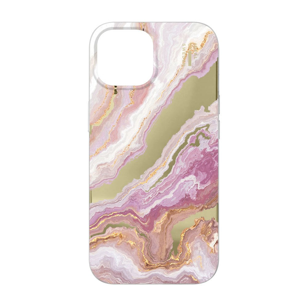 iPhone 17e / 16e / 15 / 14 / 13 iDeal of Sweden Mirror Case - Agate Halo