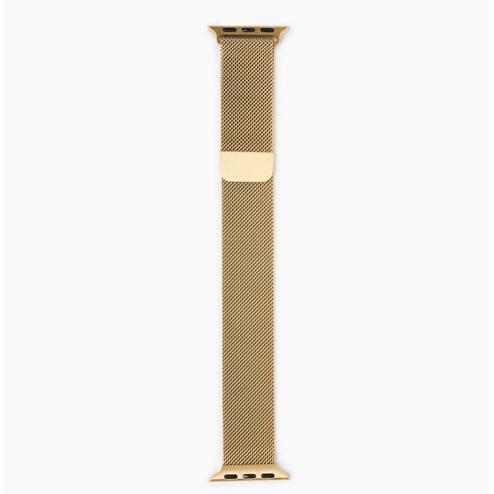 Apple Watch (38/40/SE/41/42mm) iDeal of Sweden Metal Urrem - Metalic Gold